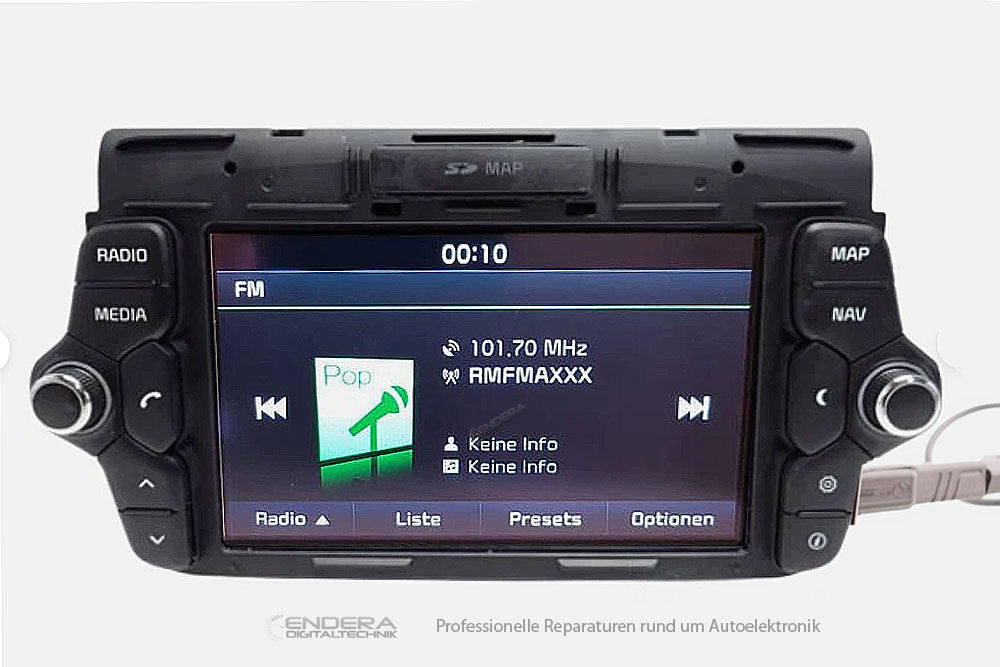 Navi Displayfehler Reparatur KIA Ceed JD